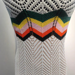 2025 Rainbow Knit Sundress