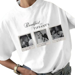Breakfast at Tiffany’s Graphic Cotton T-Shirt