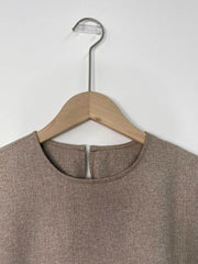 Muslim Robe Long Skirt Solid Color Dress