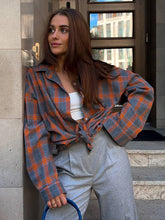 Retro Plaid Pocket Shirt – Long Sleeve