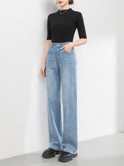 Casual High Waist Jeans