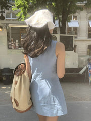 Summer Sleeveless Waist Dress