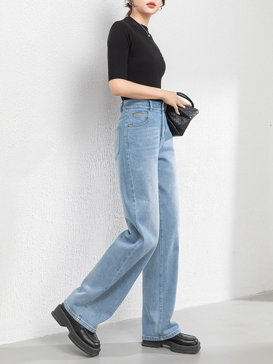 Casual High Waist Jeans