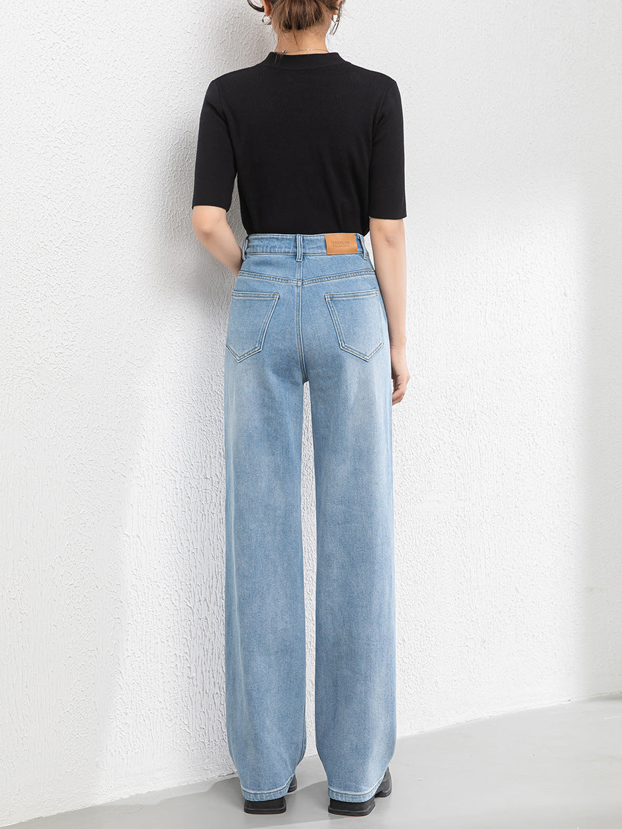 Casual High Waist Jeans