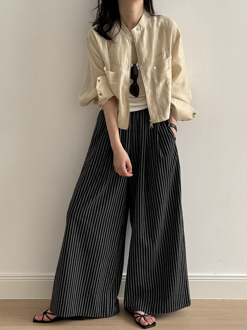 Stand Collar Summer Casual Jacket