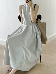 Swing Cotton Sleeveless Summer Dress