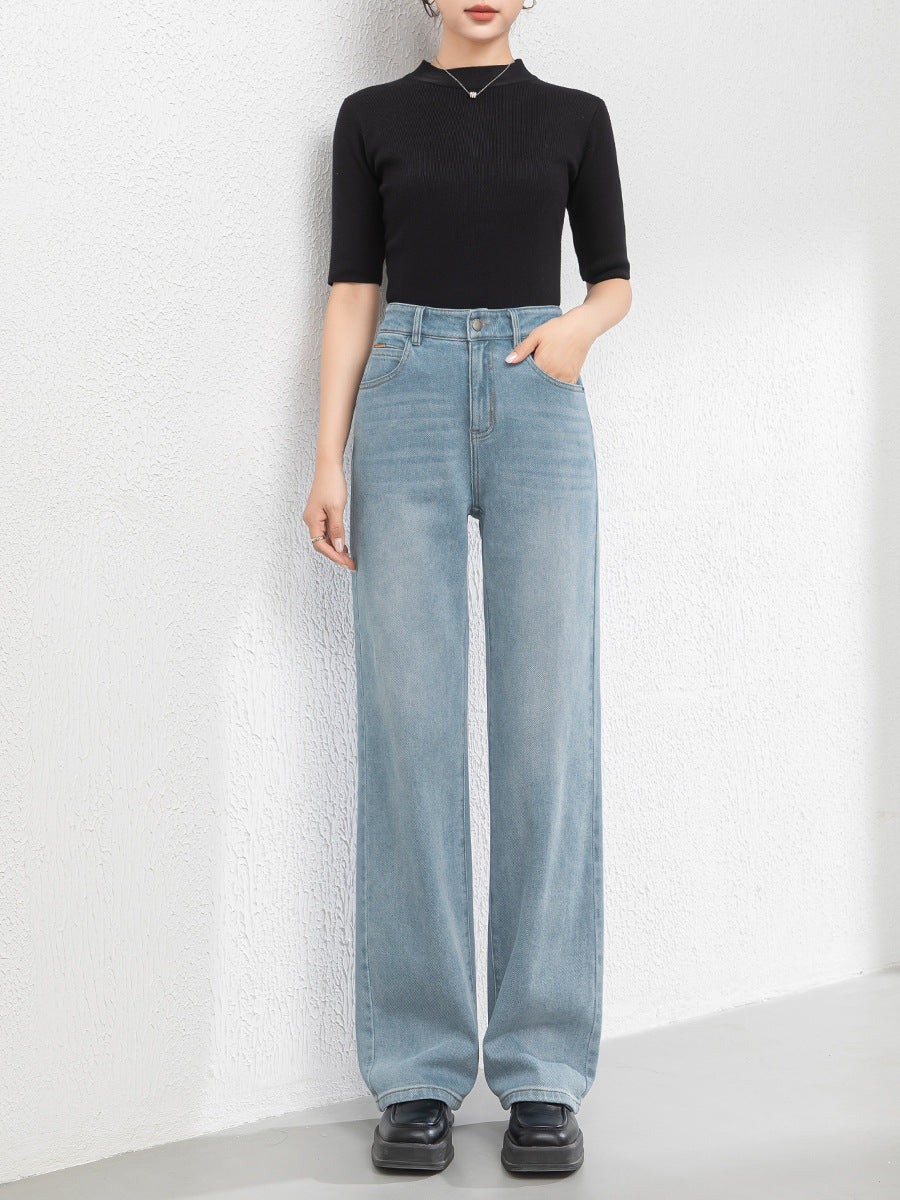 Casual High Waist Jeans