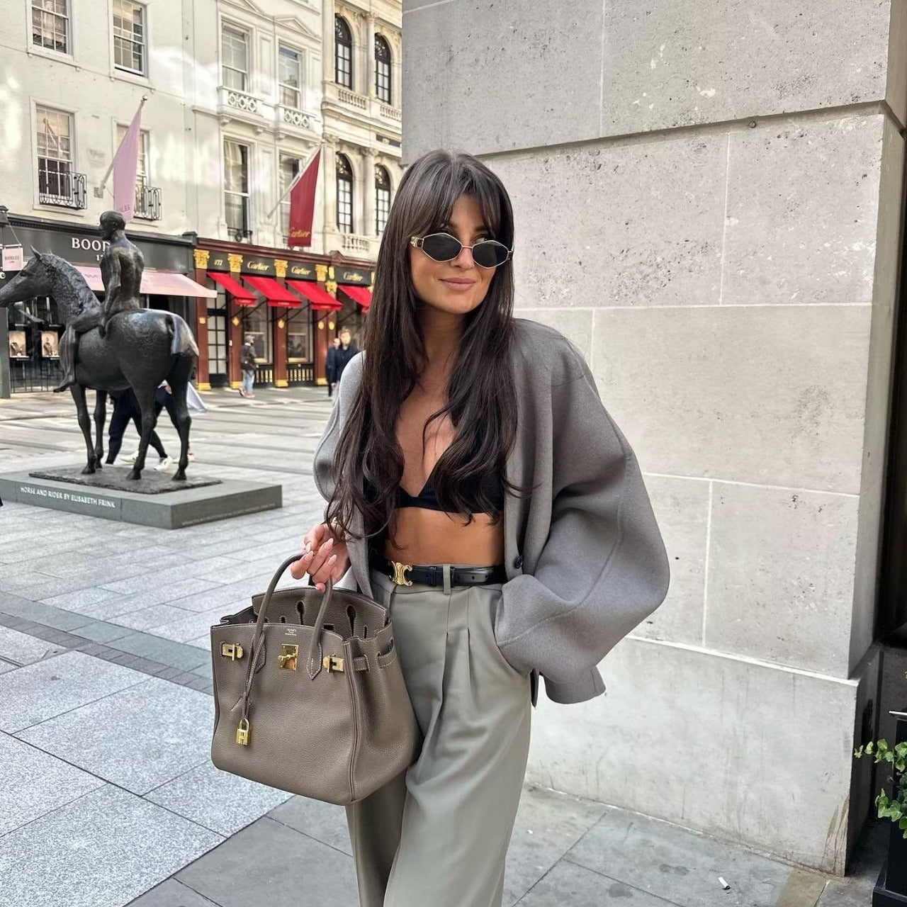 Woolen Kimono Coat