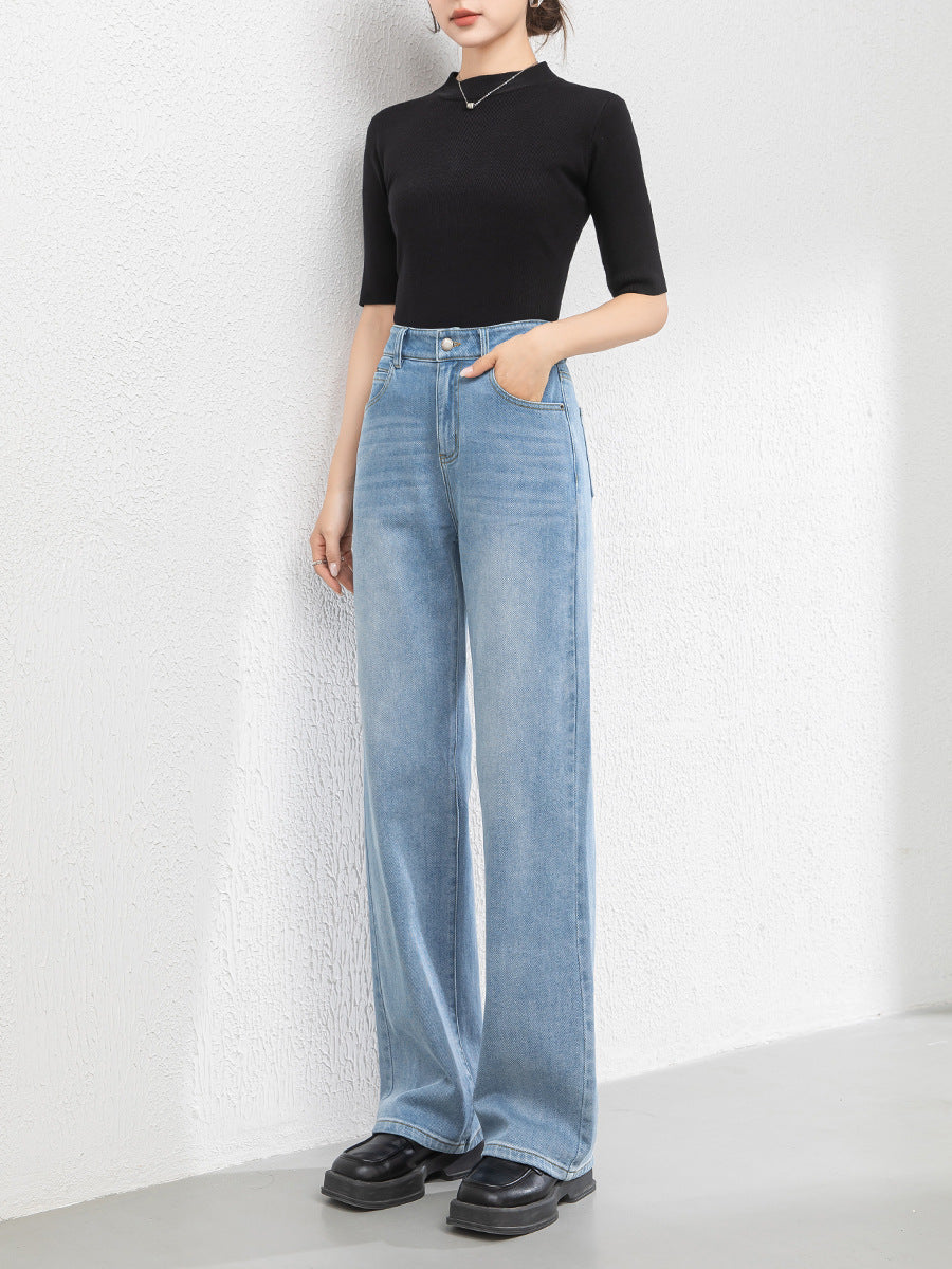 Casual High Waist Jeans