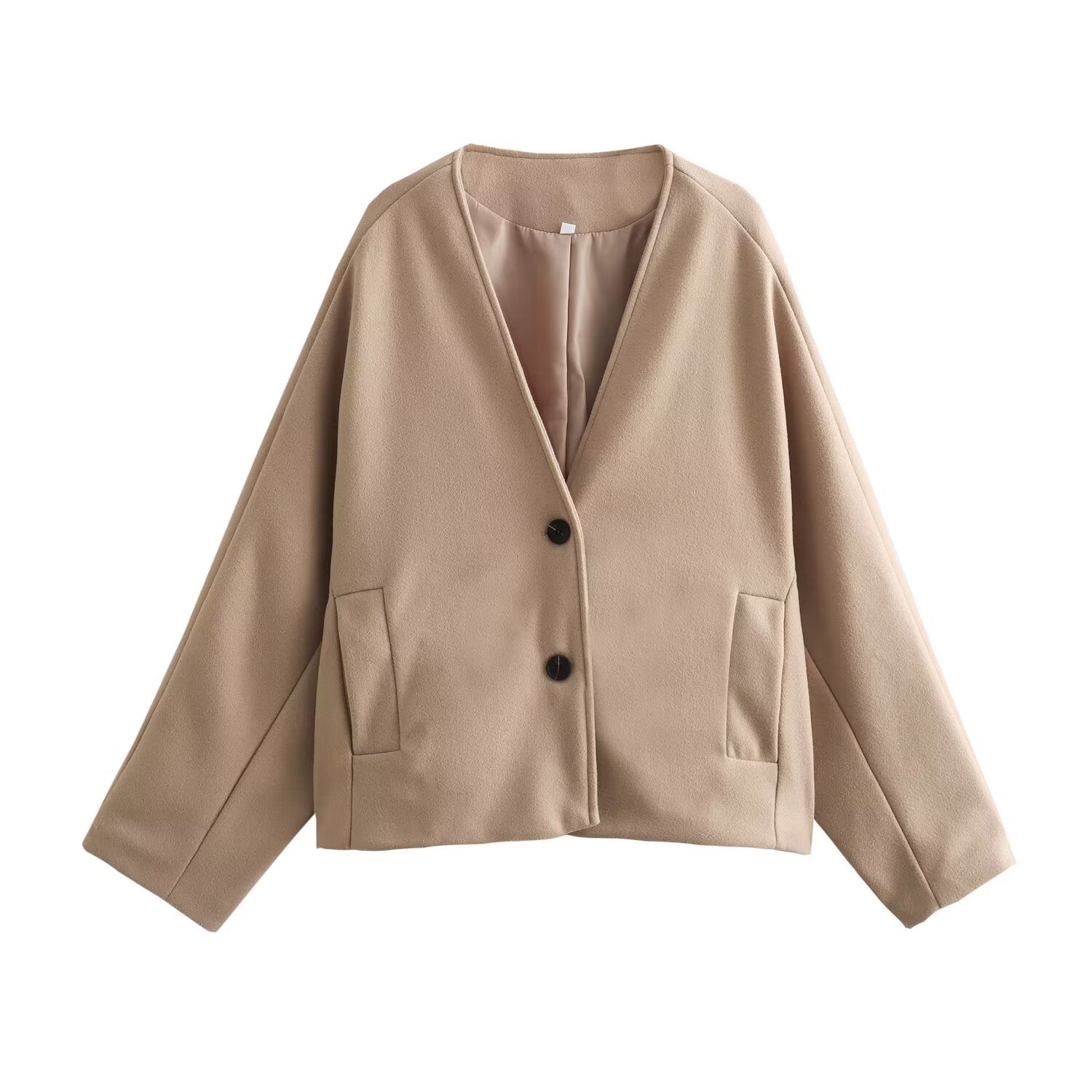Woolen Kimono Coat